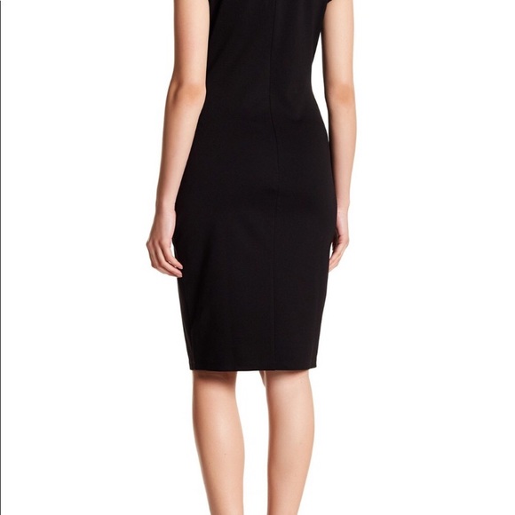 NWT 🛍 Vanity Room Seamed Ponte Dress, Blac… - Picture 2 of 3
